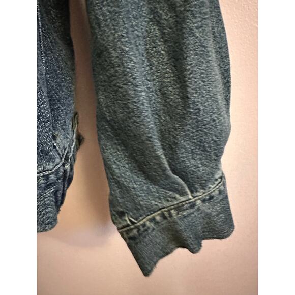 Vintage Gap Denim Jean Jacket 90s Large Style 151021-00-1 - Picture 7 of 16